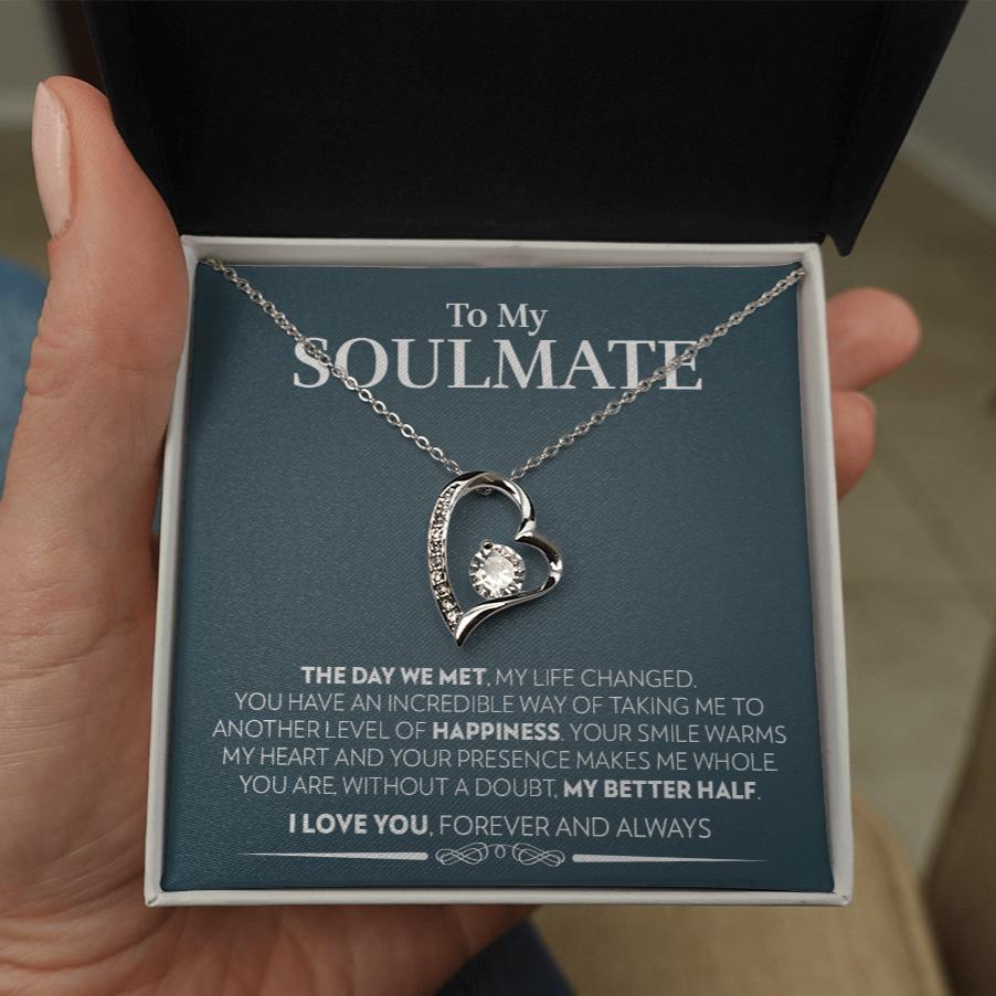 Soulmate necklace deals for her